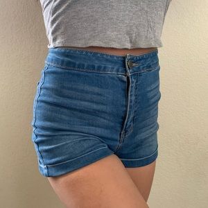 Simple High Waisted Shorts